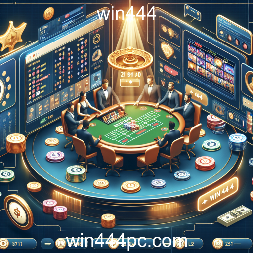 Experimente a Emoção do Cassino Ao Vivo na Win444